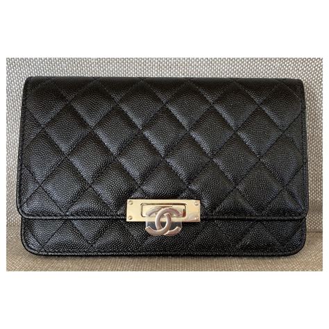 chanel golden class wallet on chain|Chanel wallet on chain preis.